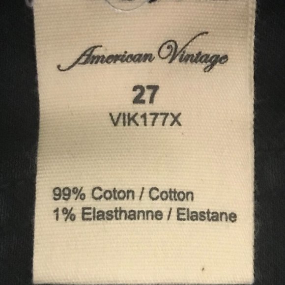 American Vintage Vikibury Navy Pants (NWT) - Picture 6 of 12